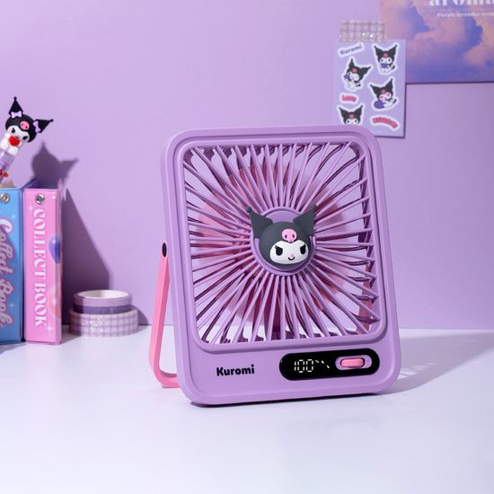 헬로키티 쿠로미 시나모롤 데스크팬 탁상용 선풍기