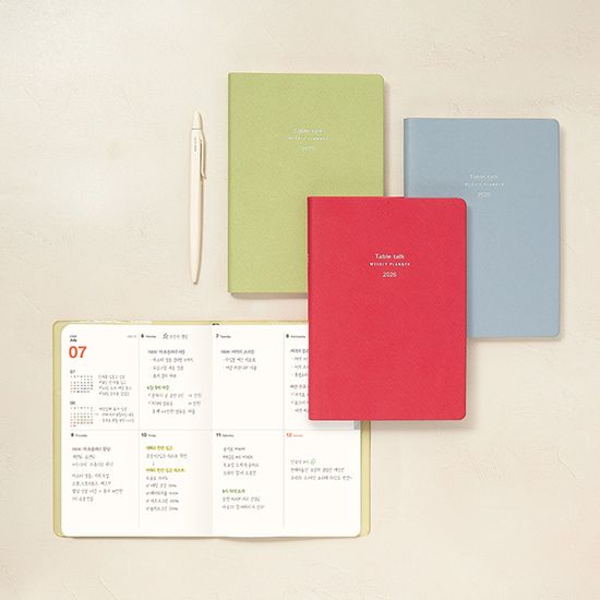 (2026 날짜형) 위클리 플래너 2026 B6_주간 다이어리