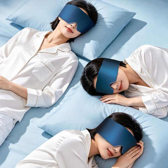 중력식 2in1 온열 냉열 수면 안대 눈마사지 마스크