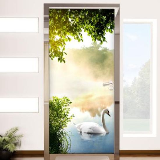 pg423-몽환적인호수의백조_현관문시트지