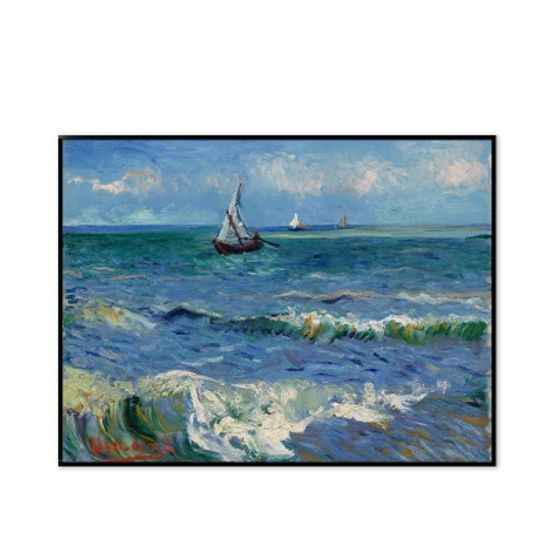 [THE BELLA] 고흐 - 생트마리드라메르의 바다 The Sea at Les Saintes-Maries-de-la-Mer