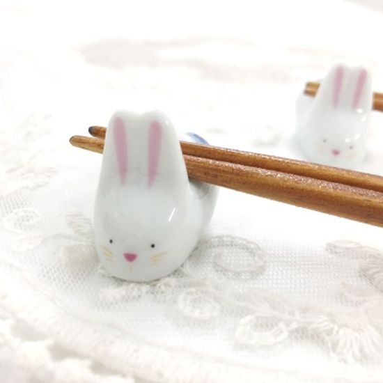 수줍은 토끼 젓가락 받침 5p set