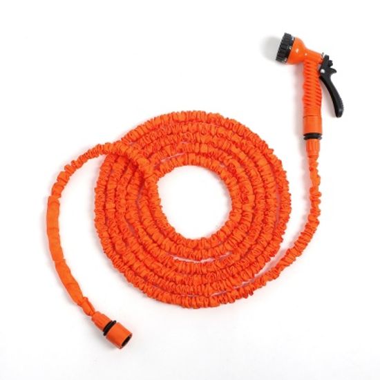 3배로 늘어나는 고압 매직호스(15M) 세차 물호스