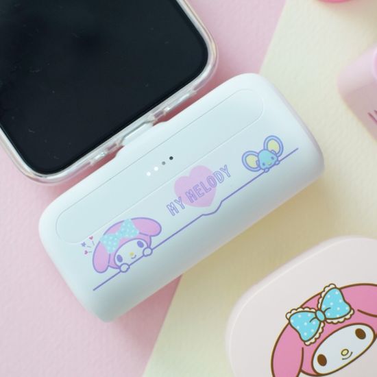 산리오캐릭터즈 도킹형 보조배터리 5000mAh 8핀,C타입