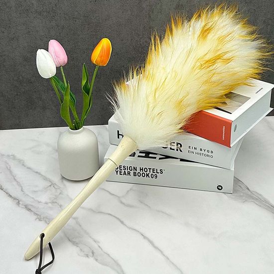 천연 양모 먼지털이 먼지떨이 WDAF089