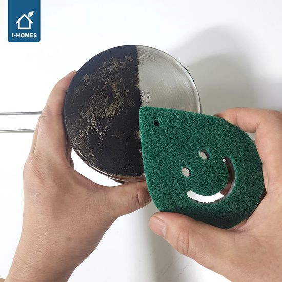 아이홈즈 찌든때 제거 양면 스텐 강력 수세미1+1