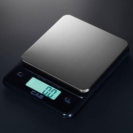 카스(CAS) 0.1g 디지털 주방저울(전자저울) K-37