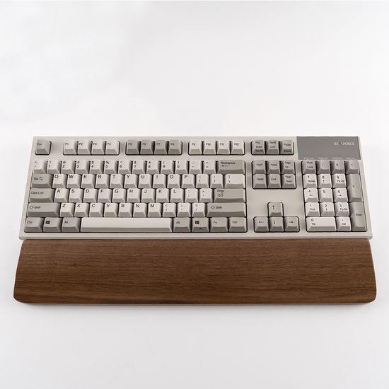 키보드 손목 받침대 호두나무 월넛 팜레스트