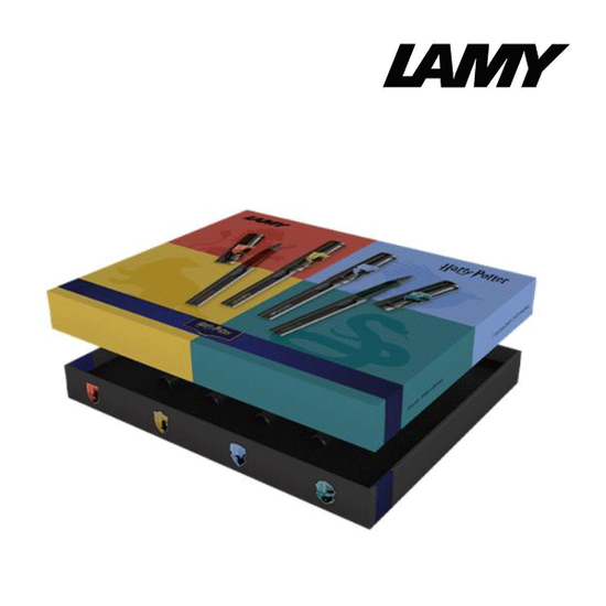[한정판]LAMY사파리 해리포터 만년필_기숙사 4P세트