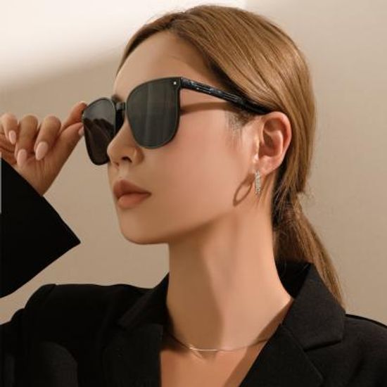 [파우치 증정]접이식 폴딩 빅 스퀘어 선글라스 3color