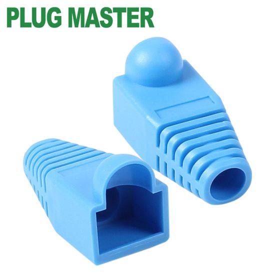 파손방지 RJ-45 통부트(6코어/블루/100개)