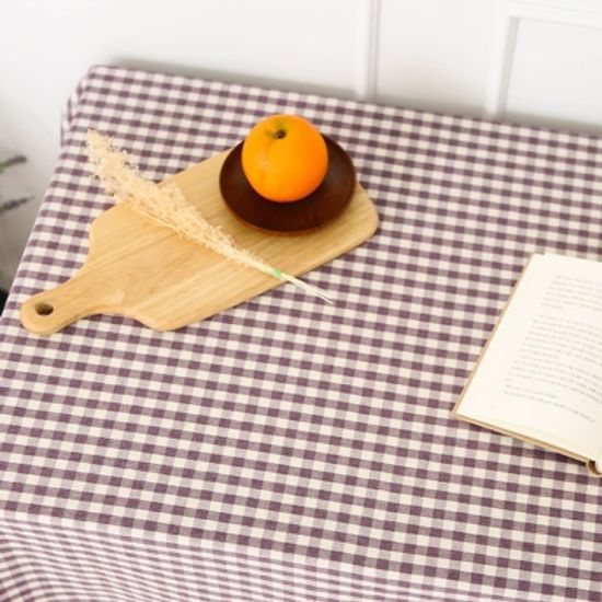 멜란체크 면식탁보 테이블보-5컬러