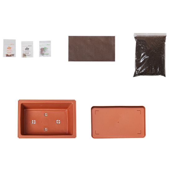 홈가드닝 상추텃밭 상자 배양토세트(W7C5630)