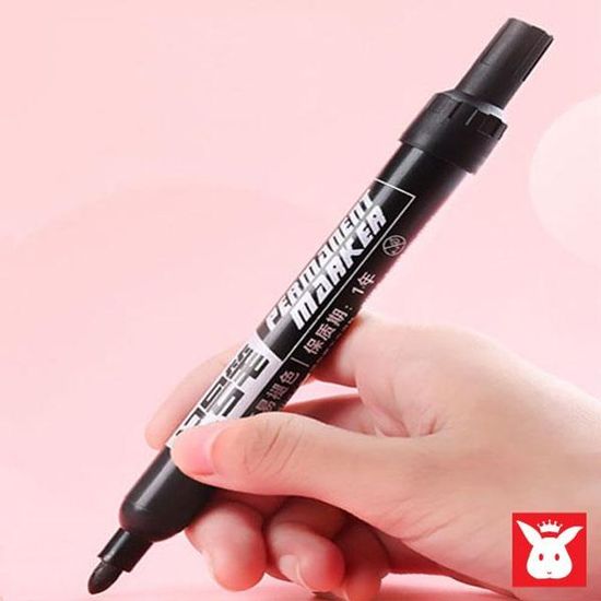 유성 마커펜 2mm 검정색  WBDC008