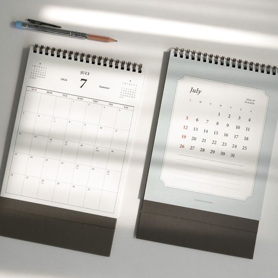 아이코닉 2026 데스크 스케줄러