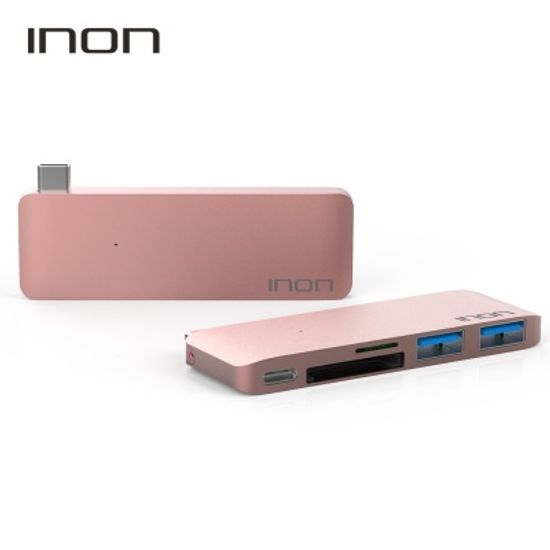 아이논 USB 3.0 C타입 5in1 멀티허브 맥북 IN-UC410C