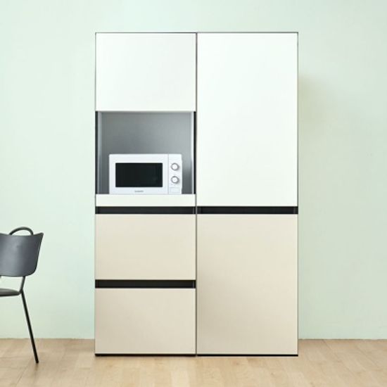 베닝 비스포크 주방 수납 렌지대 세트 1200 A (착불)