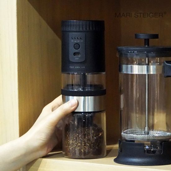 루미 충전식 전자동 커피 그라인더 블랙세트 B60