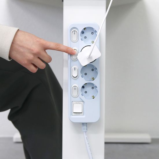 아이정 더편한 멀티탭 고정홀더 2개입