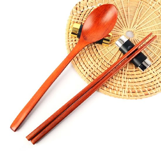 원목 수저세트 나무 숟가락 젓가락(WFH9SFX)