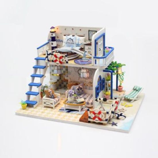 [adico]DIY 미니어처 하우스 - 블루코스트