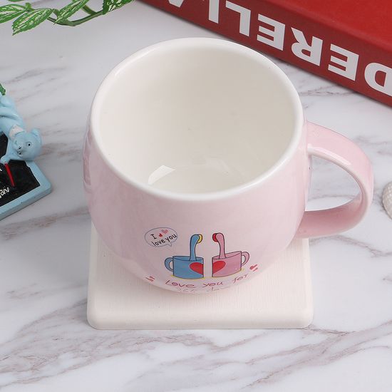 클린 규조토 컵받침(화이트) 물기흡수 코스터