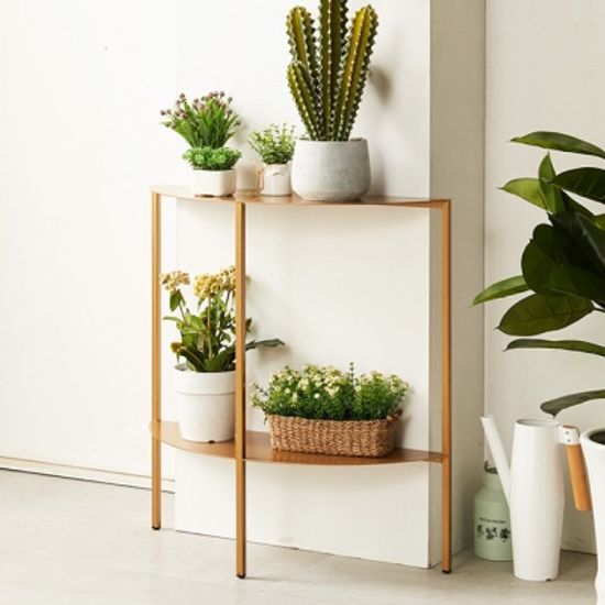 철제 ST057 반달 대 화분선반