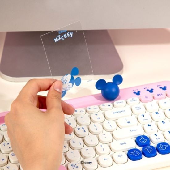 디즈니 미키마우스 멀티페어링 블루투스 키보드 2022