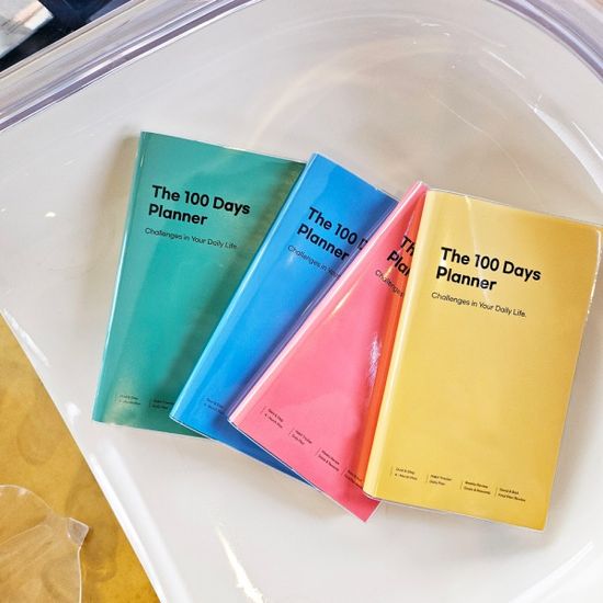 The 100 Days Planner 100일 공부 수능 입시 스케쥴러