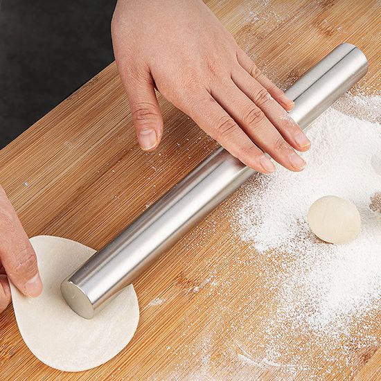 러빙쿡 스텐 반죽 밀대 만두 롤링 핀 베이킹 빵반죽