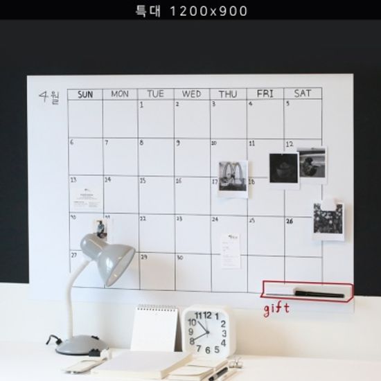 [마그네틱 보드] 붙이는 화이트보드 ROLL타입