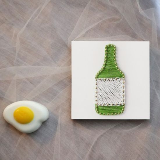 꼬마 소주 스트링아트 만들기 패키지 DIY