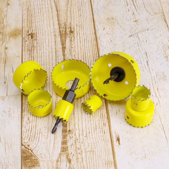 목공용 홀쏘 보링비트 8종세트 목재 홀캇타 아바