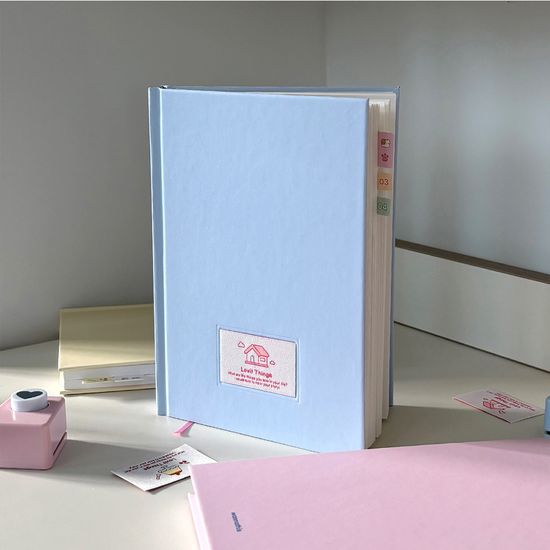 러빗띵스 라벨 다이어리 세트