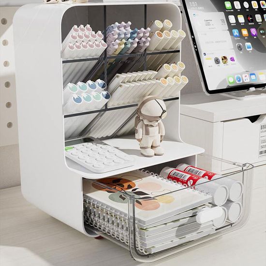 데스크 테리어 오거나이저 연필 꽂이 펜홀더 정리함