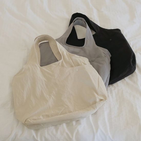 텐포켓 나일론 보부상 숄더백