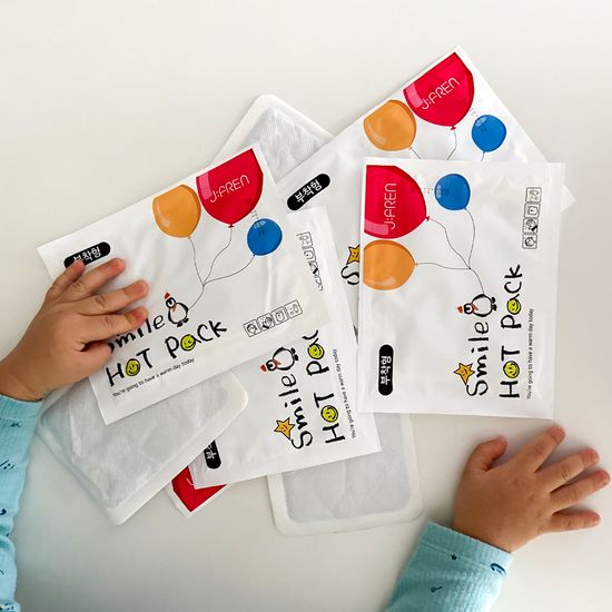 국산 붙이는 손난로 발 핫팩 50g (10개) 어린이 군용