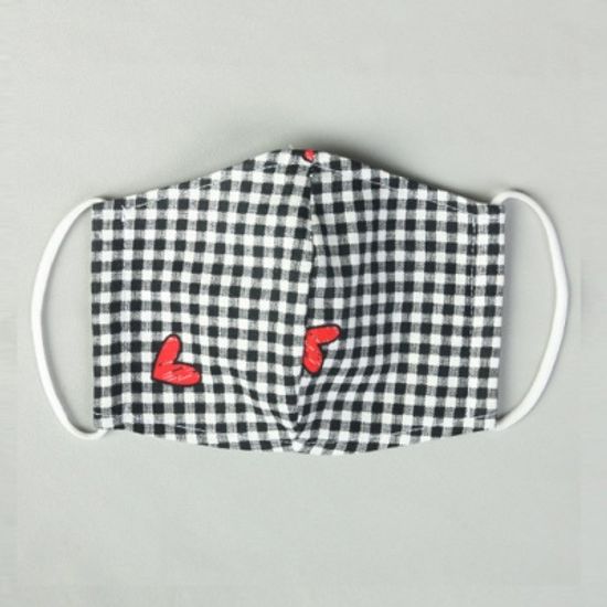 하라로이 입체마스크 체크하트