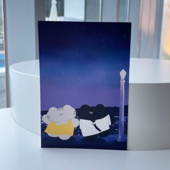 오미상점_라라랜드 엽서