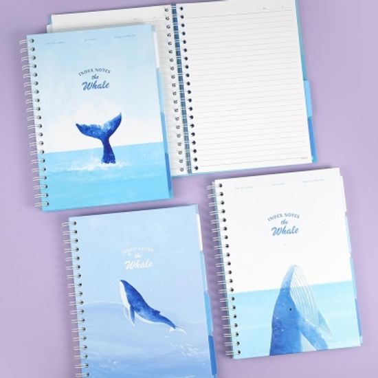 핑크풋 고래인덱스노트