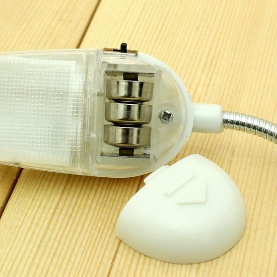 2구 LED 북라이트/단체 행사 인쇄판촉용 집게 독서등