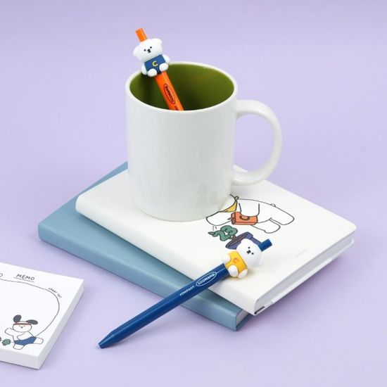 핑크풋 꼬망노크중성펜