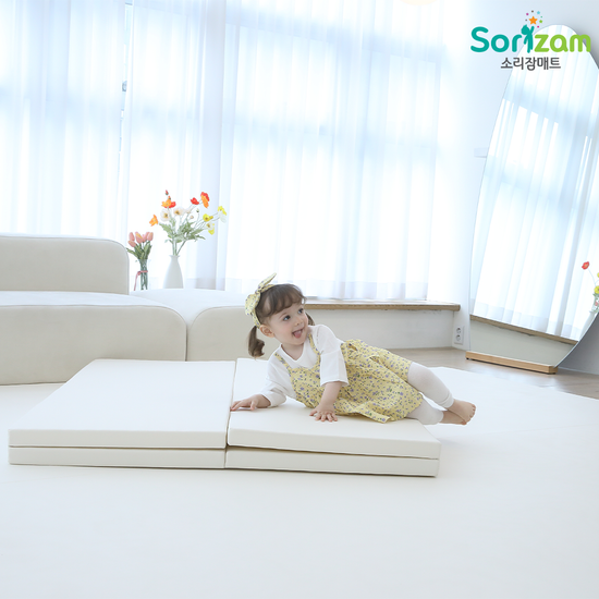 [소리잠매트] 접이식 폴더 놀이방 매트 풀커버 대형