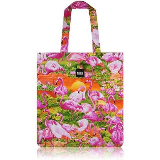 nother Flamingo Flat Tote Bag (Sunset) / 나더 플라밍고 플랫 토트백 (선셋)