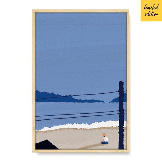 [전시캔버스] 파도 소리로 쓸어내리는... 유담 작가