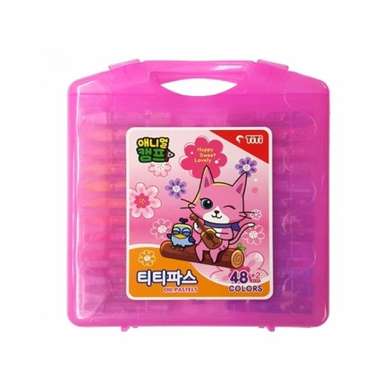 티티 애니멀캠프 티티파스 48색 (핑크)
