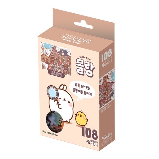 몰랑이를 찾아라 직소퍼즐 108피스 DF-P108-141