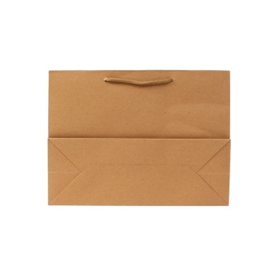 무지 가로형 쇼핑백(브라운)(24x17cm)/종이쇼핑백