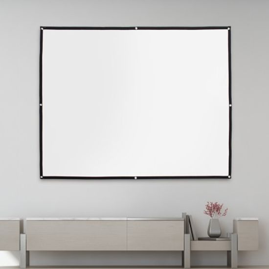 이동형 빔프로젝터 스크린(203x152cm) 사무실빔스크린