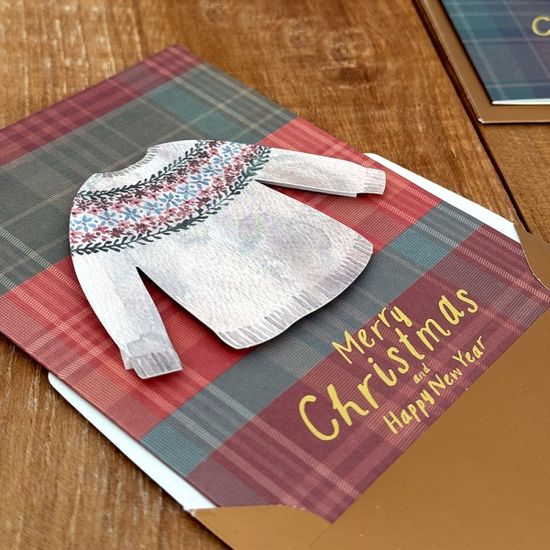 디비디 크리스마스 카드 - Sweater 